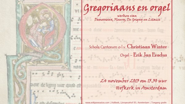 GregoriaansPoster