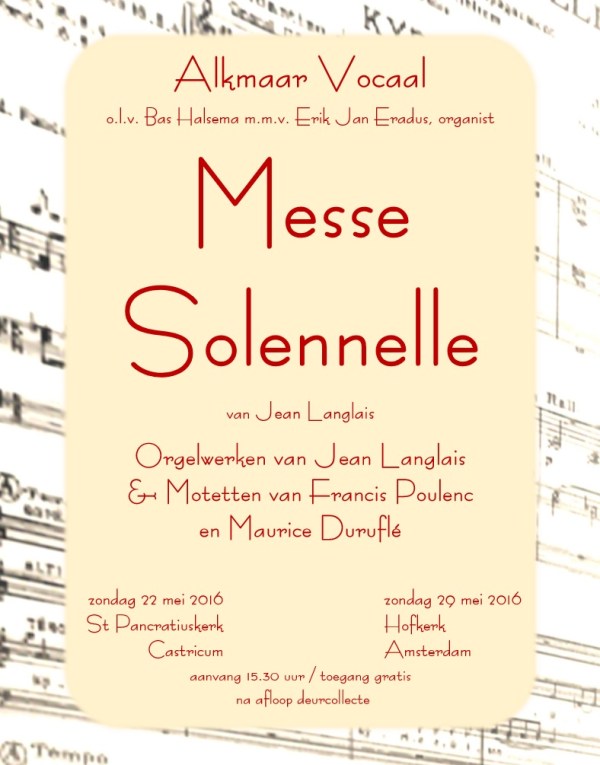 Langlais Alkmaar Vocaal